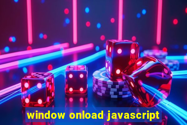 window onload javascript